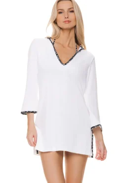 Helen Jon Tunics-Hooded Terry Cover-Up
