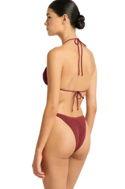 Bond-Eye Triangle|Halter-Ingrid Triangle Bikini Top