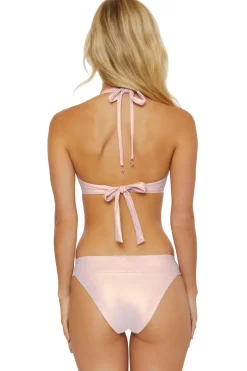 Isabella Rose Halter|Bikinis-Iridescent Underwire Bikini Top