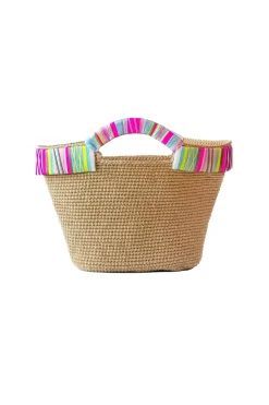 Le Pom Pom Bags-Isabella Tote Bag