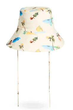 Seafolly Hats-Isla Palm Bucket Hat