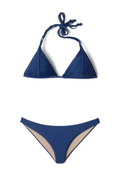 PQ Swim Triangle|Halter-Isla Sliding Triangle Bikini Top