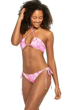Kulani Kinis Halter|Bikinis-Island Blush Bandeau Halter Bikini Top