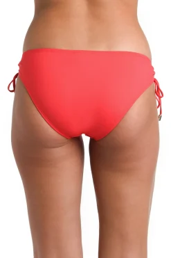 La Blanca Tie Side|Hipster-Island Goddess Loop Tie Side Hipster Bikini Bottom