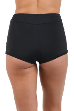 La Blanca Swim Short|High Waist-Island Goddess Swim Shorts