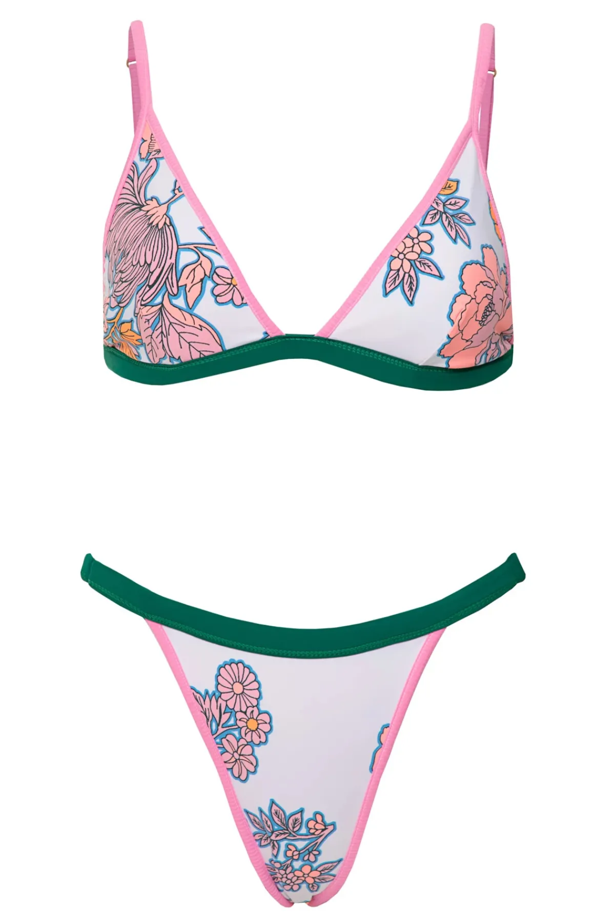 Maaji High Leg|Brazilian / Cheeky-Islandia Reversible Brazilian Bikini Bottom