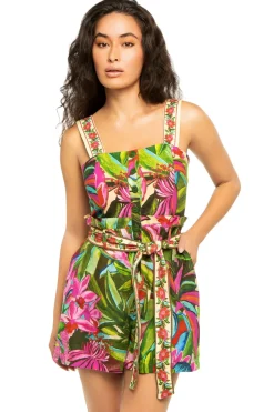 Farm Rio Jumpsuits / Rompers-Jardin De Reve Romper