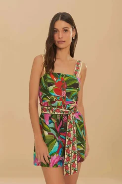 Farm Rio Jumpsuits / Rompers-Jardin De Reve Romper
