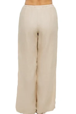 CP Shades Bottoms-Jen Straight Leg Linen Pants