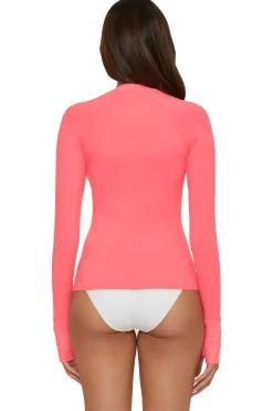 Becca by Rebecca Virtue Rash Guards|Rash Guard-Jenna Long Sleeve Rash Guard