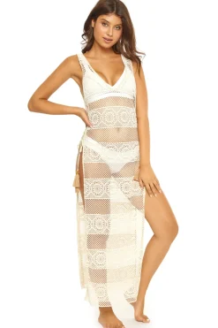 PQ Swim Sundresses-Joy Lace Crochet Cover-Up