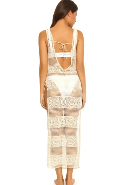 PQ Swim Sundresses-Joy Lace Crochet Cover-Up