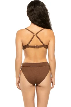 MaxSwim Bralette|Bikinis-Jules Textured Bralette Bikini Top