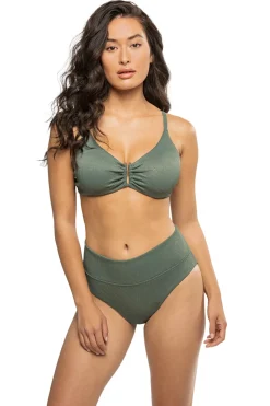 MaxSwim Bralette|Bikinis-Jules Textured Bralette Bikini Top