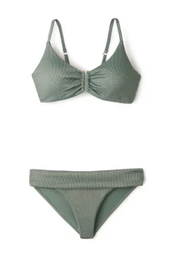 MaxSwim Bralette|Bikinis-Jules Textured Bralette Bikini Top