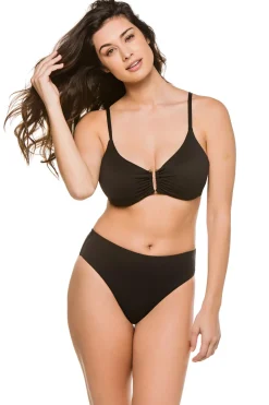 MaxSwim Bralette|Bikinis-Jules Textured Underwire Top