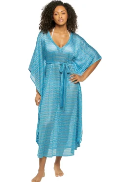 Melissa Odabash Caftans-June V-Neck Caftan