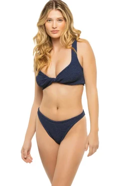 Hunza G Bikinis-Juno Lurex Two Piece Bikini Set