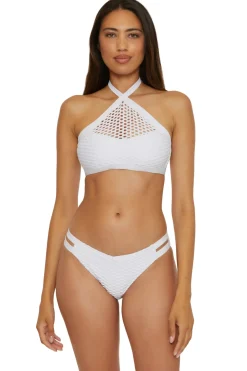 Becca by Rebecca Virtue High Neck|Halter-Kaia Halter Bikini Top