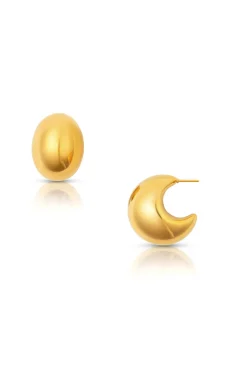 Ellie Vail Jewelry-Kane Dome Drop Earring
