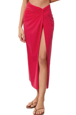 Vix Swimwear Bottoms-Karen Midi Skirt