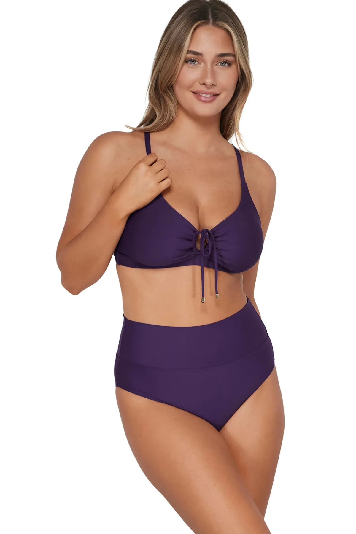 Sunsets Bikinis-Kauai Keyhole Bralette Bikini Top (E-H Cup)
