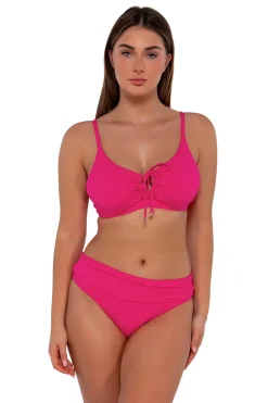 Sunsets Bralette|Bikinis-Kauai Keyhole Underwire Bikini Top (E-H Cup)