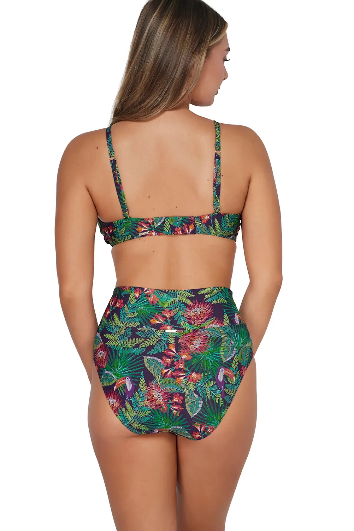 Sunsets Bikinis-Kauai Keyhole Underwire Bikini Top (D+ Cup)