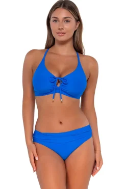 Sunsets Bikinis-Kauai Keyhole Underwire Bikini Top (E-H Cup)