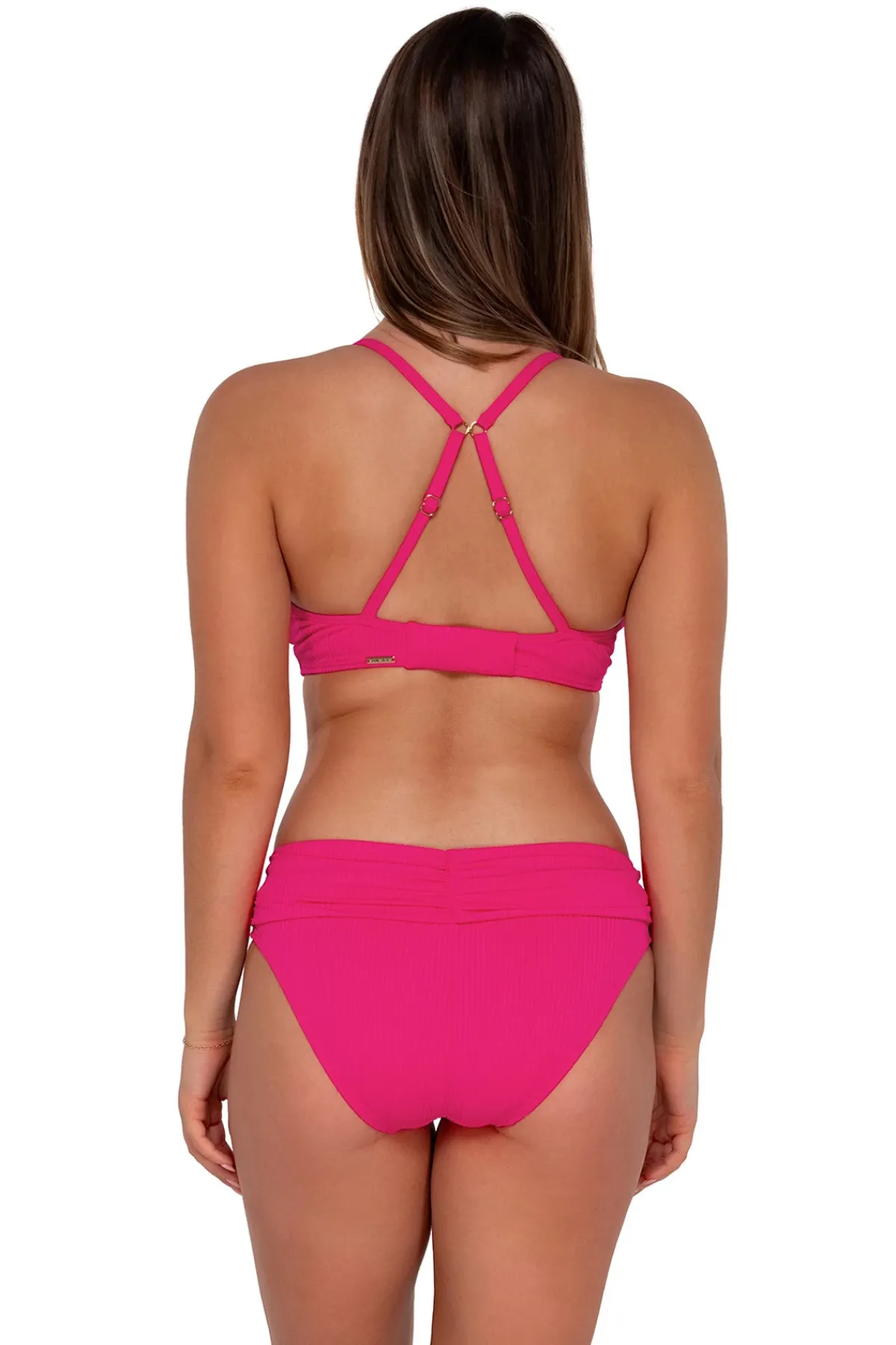 Sunsets Bralette|Bikinis-Kauai Keyhole Underwire Bikini Top (D+ Cup)