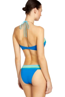 Robin Piccone Halter|Bikinis-Keely Halter Bandeau Bikini Top