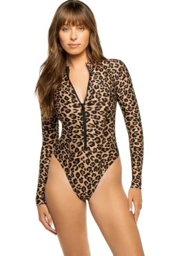 Gigi C High Neck|High Leg-Kendall Surfsuit