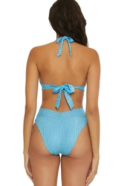 Becca by Rebecca Virtue Halter|Bikinis-Kenzie Halter Banded Bikini Top