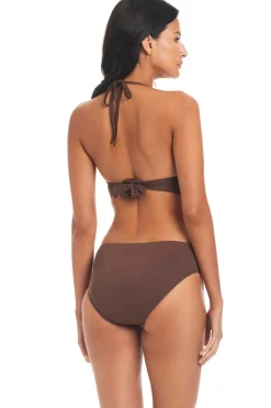 Bleu Rod Beattie Halter|Bikinis-Knotted Halter Bikini Top