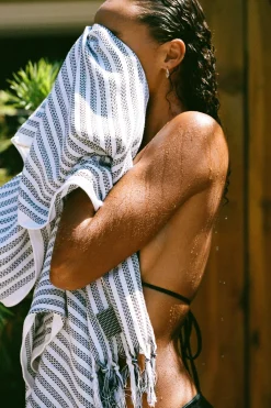 Slowtide Towels / Beach Blankets-Koko Turkish Towel