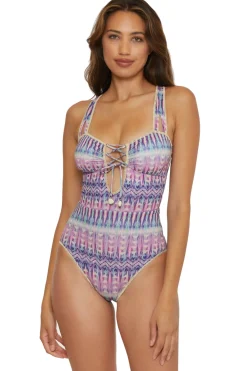 Becca by Rebecca Virtue Plunge|One Pieces-Kylam One Piece Swimsuit