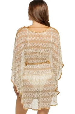 Despi Caftans-Lace Zig-Zag Caftan