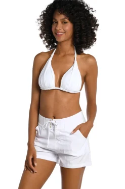 La Blanca Bottoms-Lace-Up Board Shorts