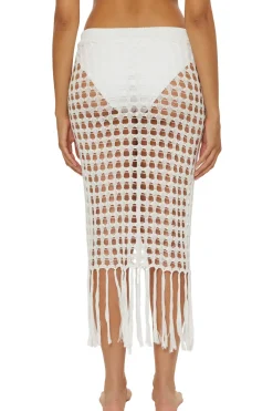 Becca by Rebecca Virtue Bottoms-Lace-Up Multi Way Crochet Midi Skirt