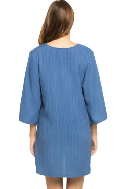 J. Valdi Shirt Dresses|Tunics-Lace-Up Tunic