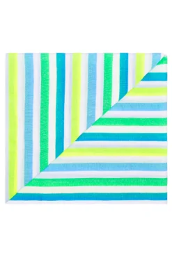 Las Bayadas Towels / Beach Blankets-Laguna Striped Beach Blanket
