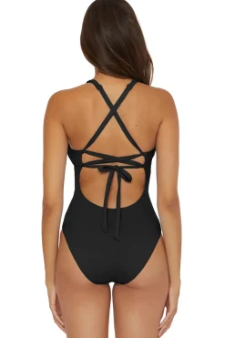Soluna Plunge|One Pieces-Lake Side One Piece Swimsuit