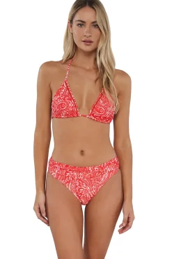 Sunsets Halter|Triangle-Laney Triangle Bikini Top