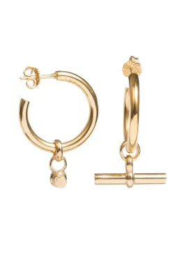 Tilly Sveaas Jewelry-Large T-Bar Earrings