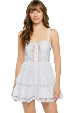 Charo Ruiz Sundresses-Lenora Mini Dress