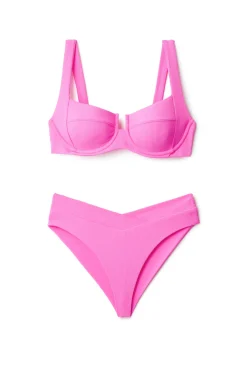 Summerful High Waist|Bikinis-Lido Banded High Waist Bikini Bottom