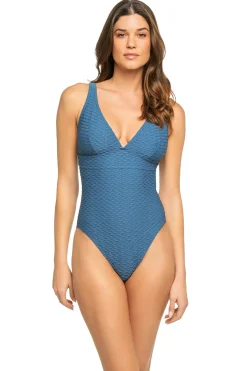 Paula Beachwear Tank|One Pieces-Lily Over The Shoulder One Piece Swimsuit