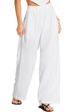 Vitamin A Bottoms-Linen Getaway Pant