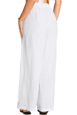 Vitamin A Bottoms-Linen Getaway Pant