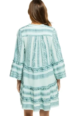 Elan Sundresses-Long Sleeve Mini Dress